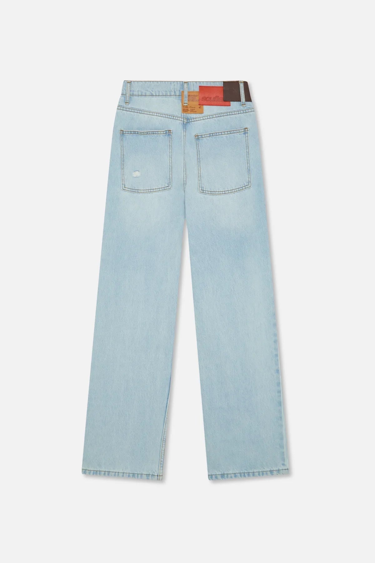 Scuffers Classic Light Blue Straight Pants