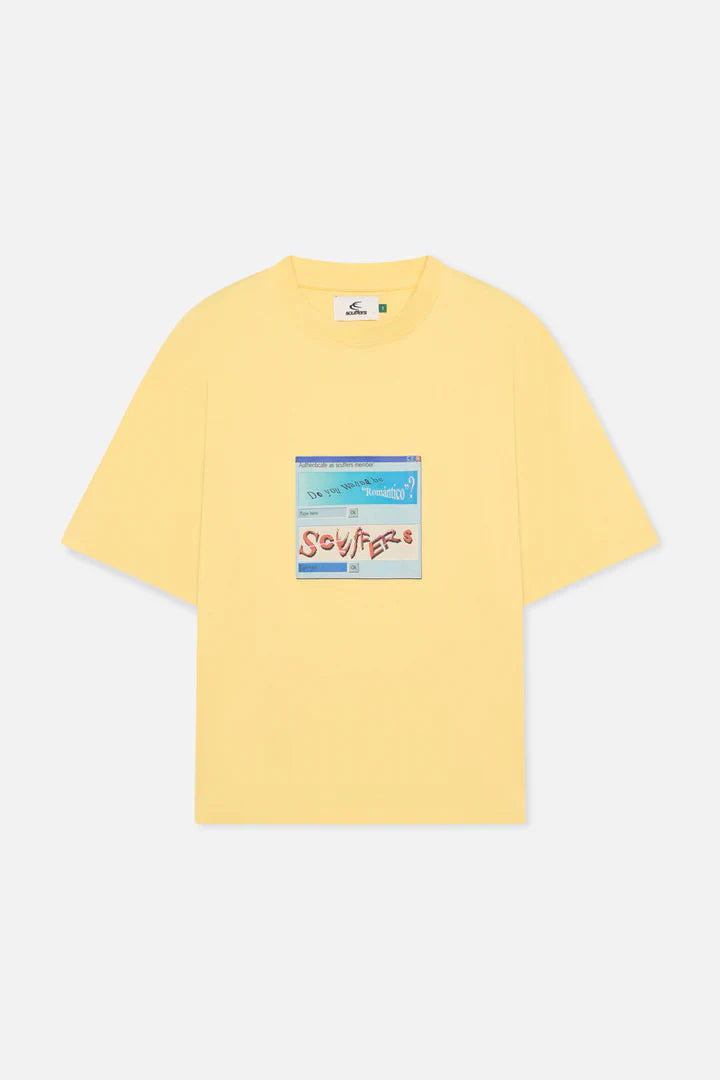Scuffers Log in Yellow T-Shirt