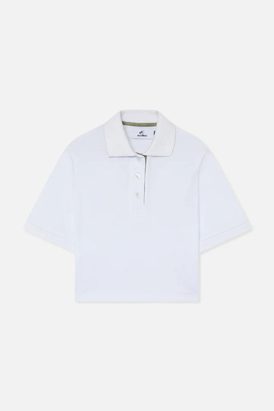 Scuffers Camo White Polo