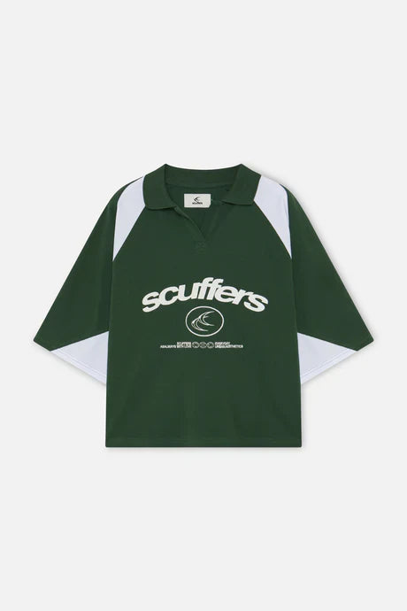 Scuffers Effortless Green Polo