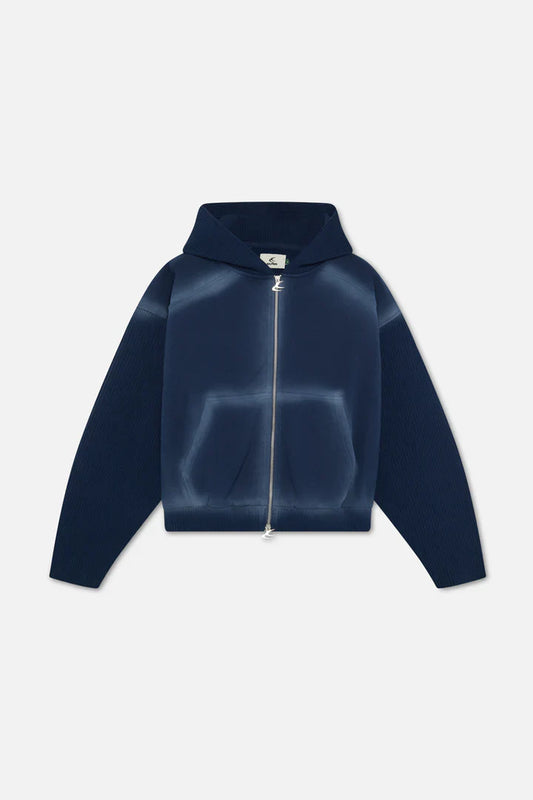 Scuffers Exit Navy Zipper