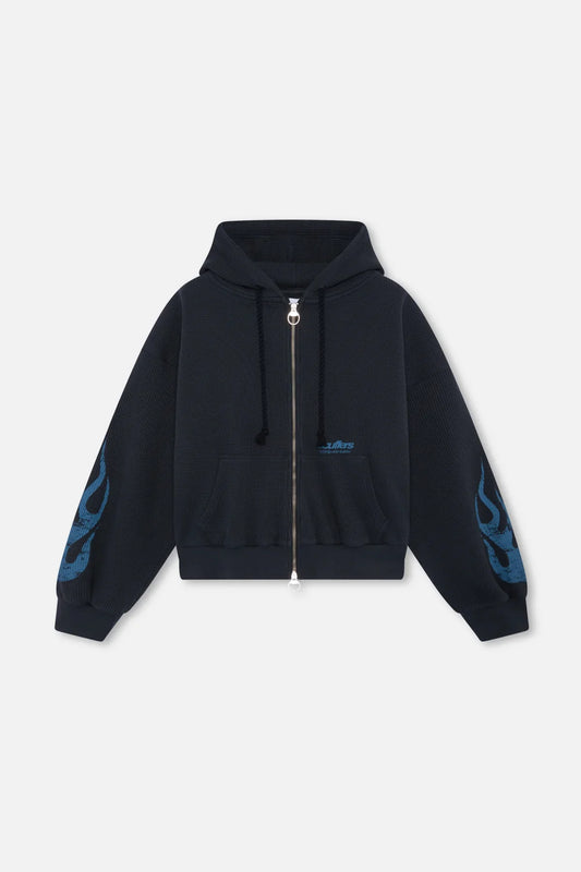 Scuffers Flame Navy Zipper
