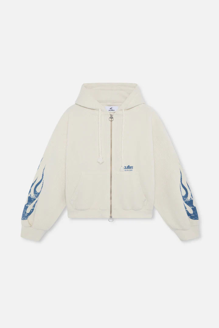 Scuffers Flame Ecru Zipper