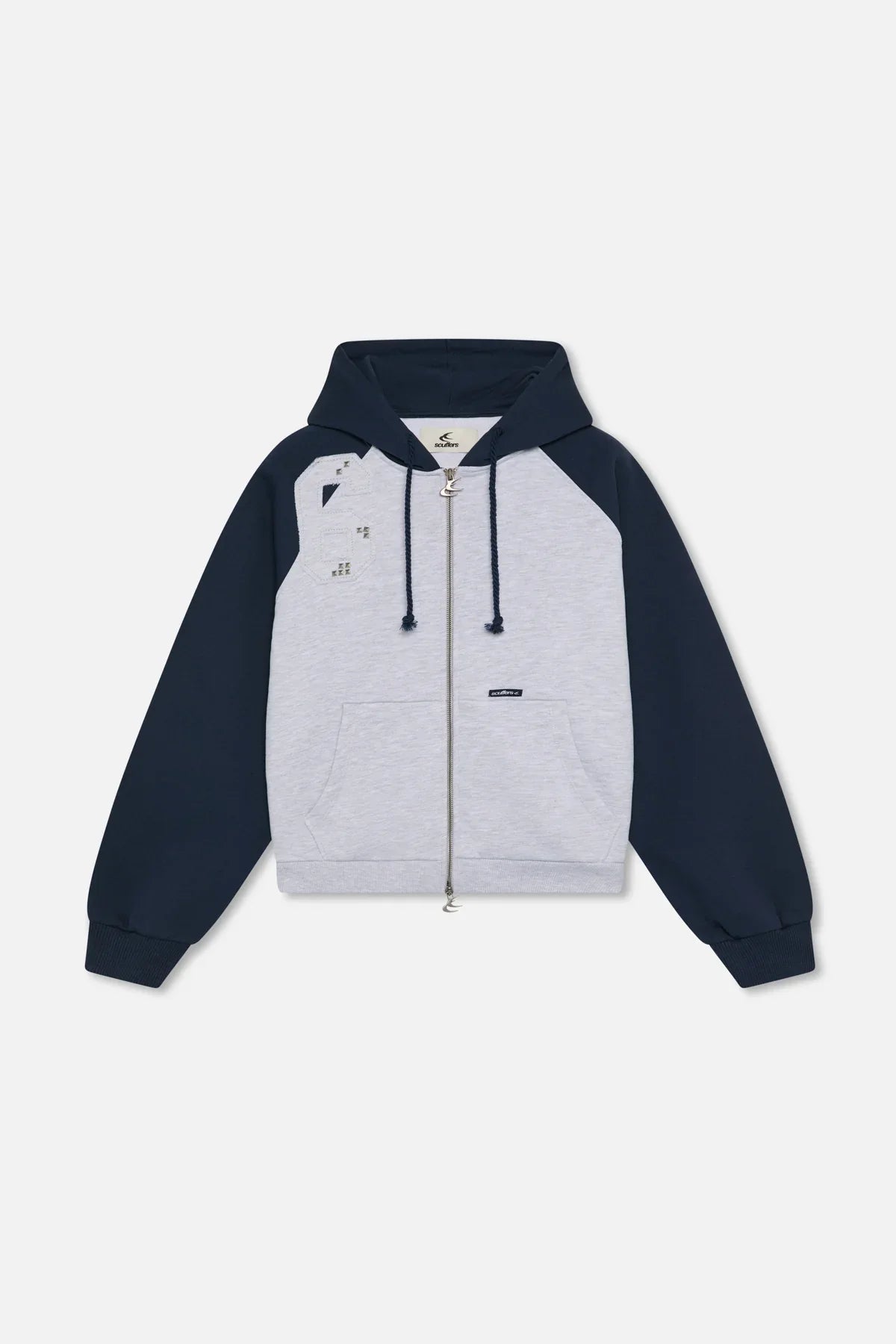 Scuffers Inside Navy Zipper