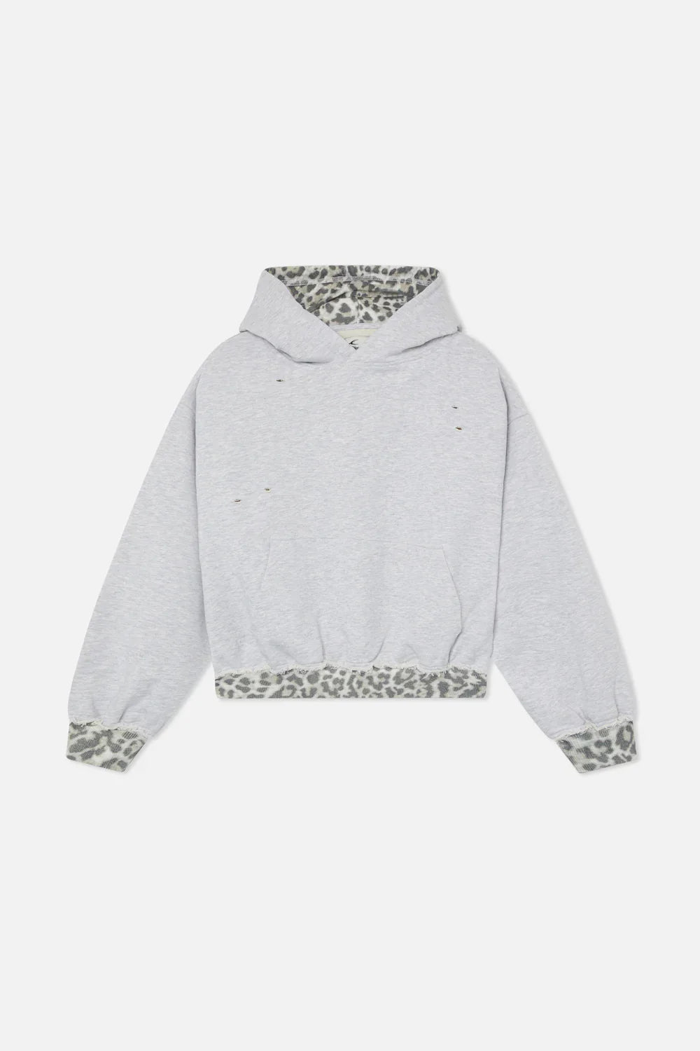 Scuffers Leo Grey Melange Hoodie