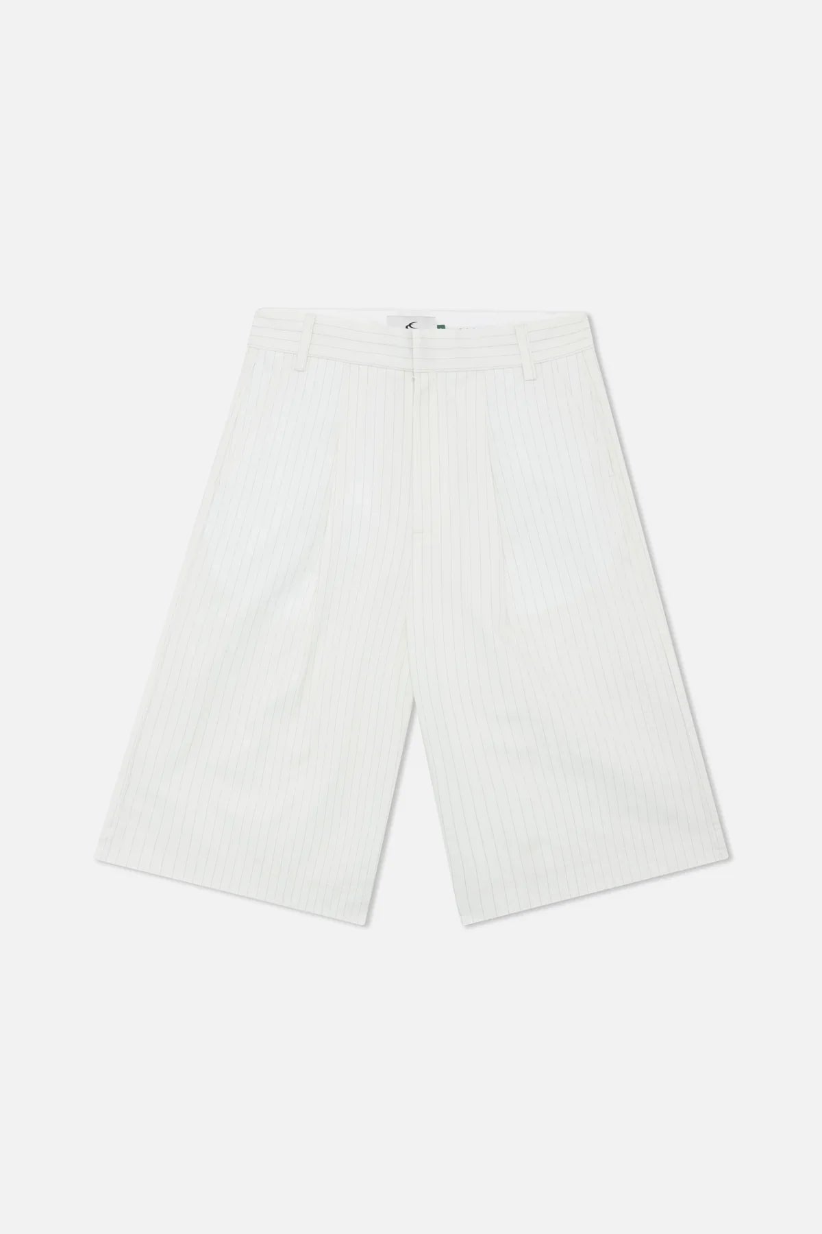 Scuffers Maison Ecru Pinstripe Shorts