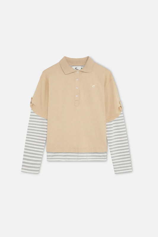 Scuffers Somewhere Yellow Polo