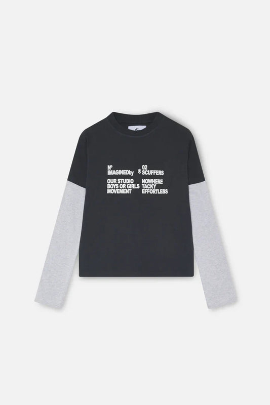 Scuffers Ving Navy Long sleeve